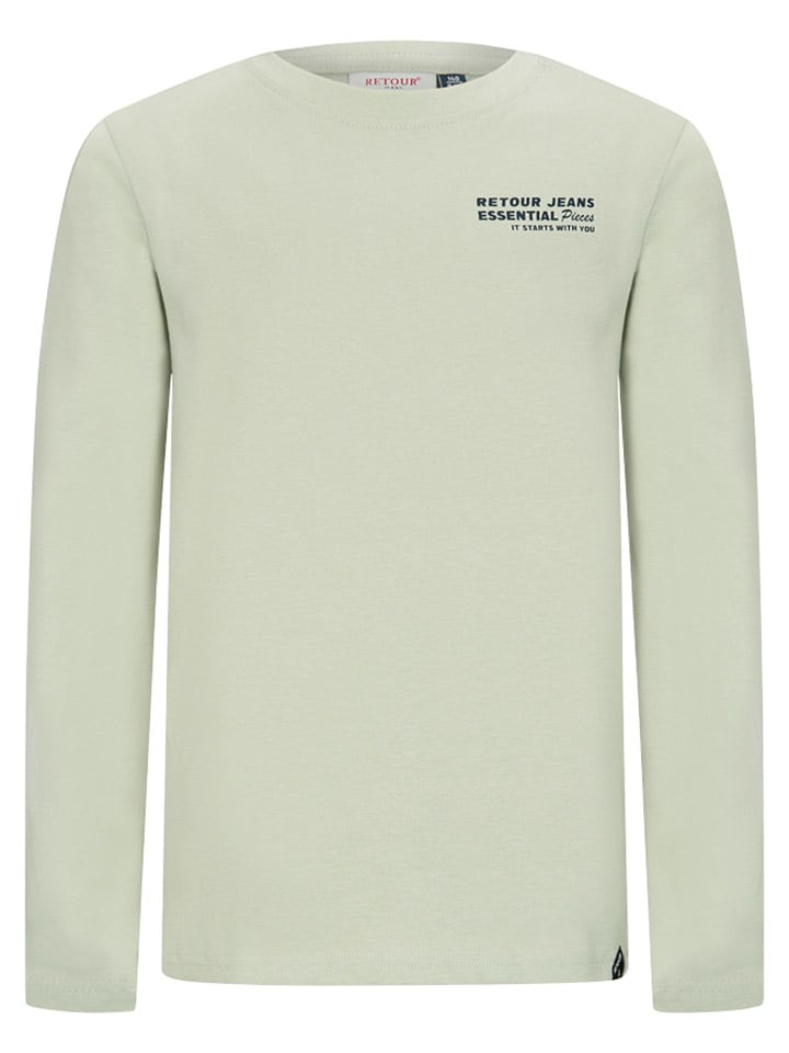 Longsleeve "Kjell" in Grün