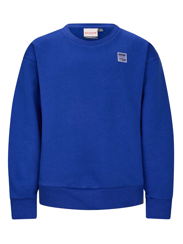 Sweatshirt "Hakar" in Blau