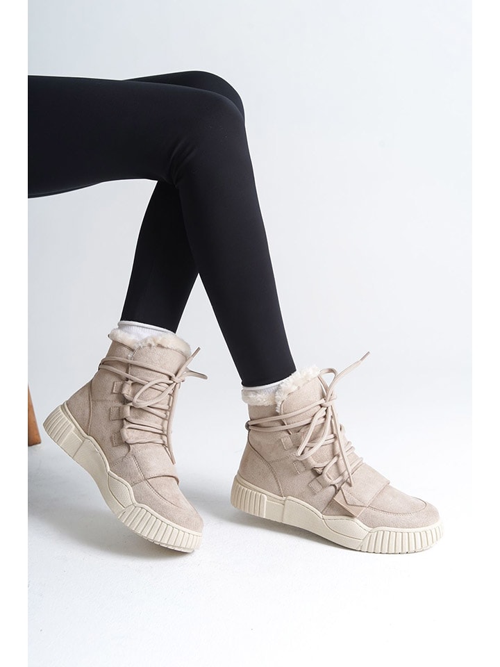 Winterboots beige