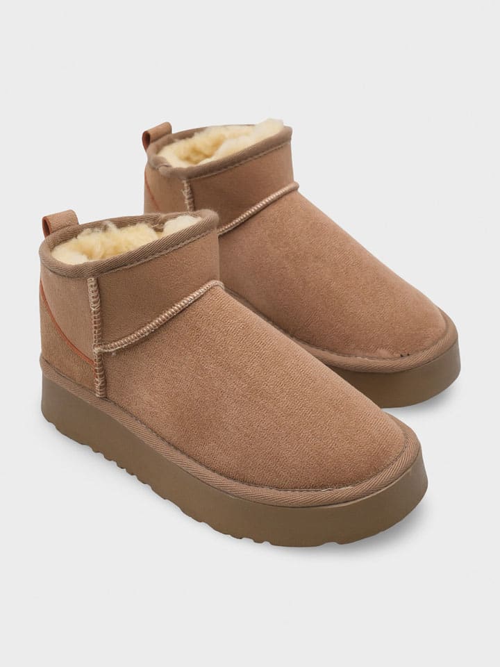 Winterboots in Hellbraun