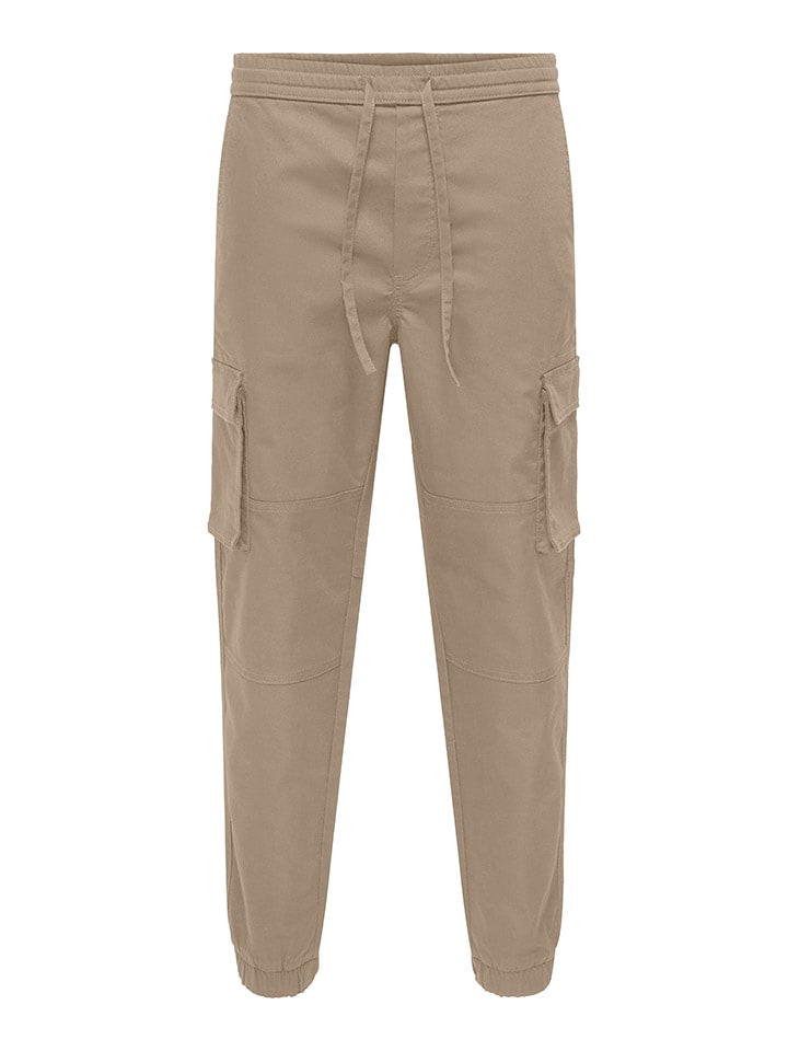 Cargohose "Garda" in Beige
