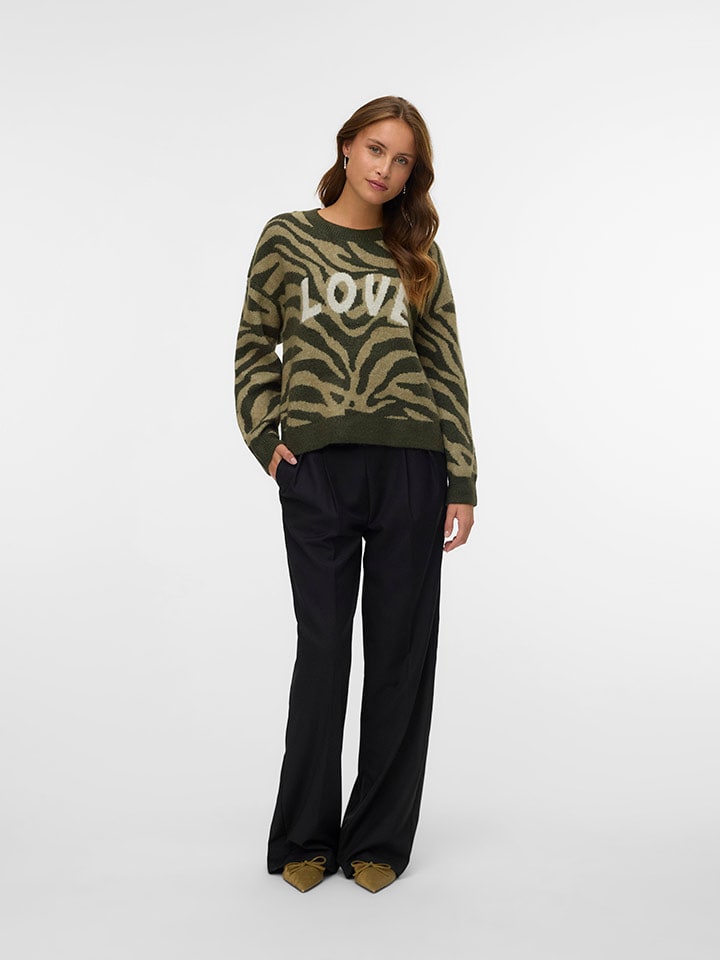 Pullover in Khaki