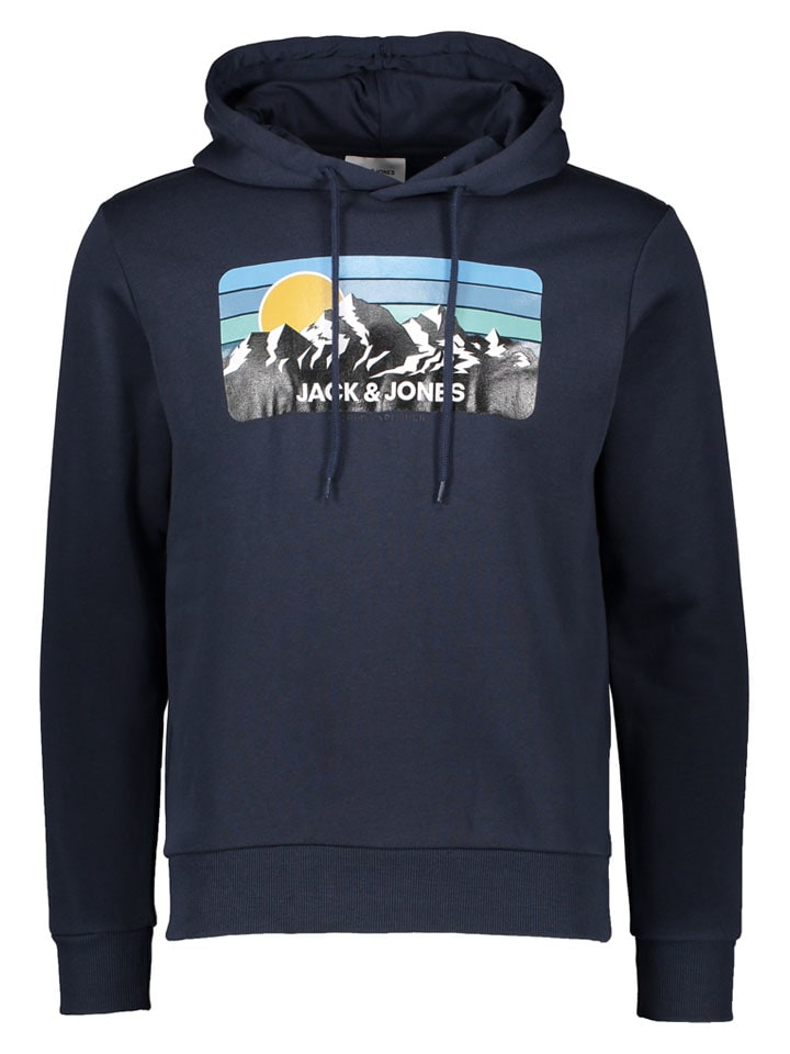 Hoodie donkerblauw