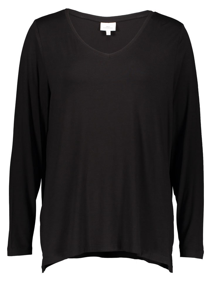 Longsleeve in Schwarz