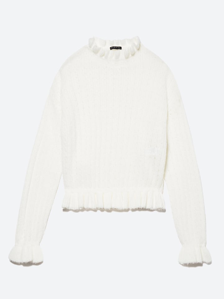 Sweter w kolorze białym