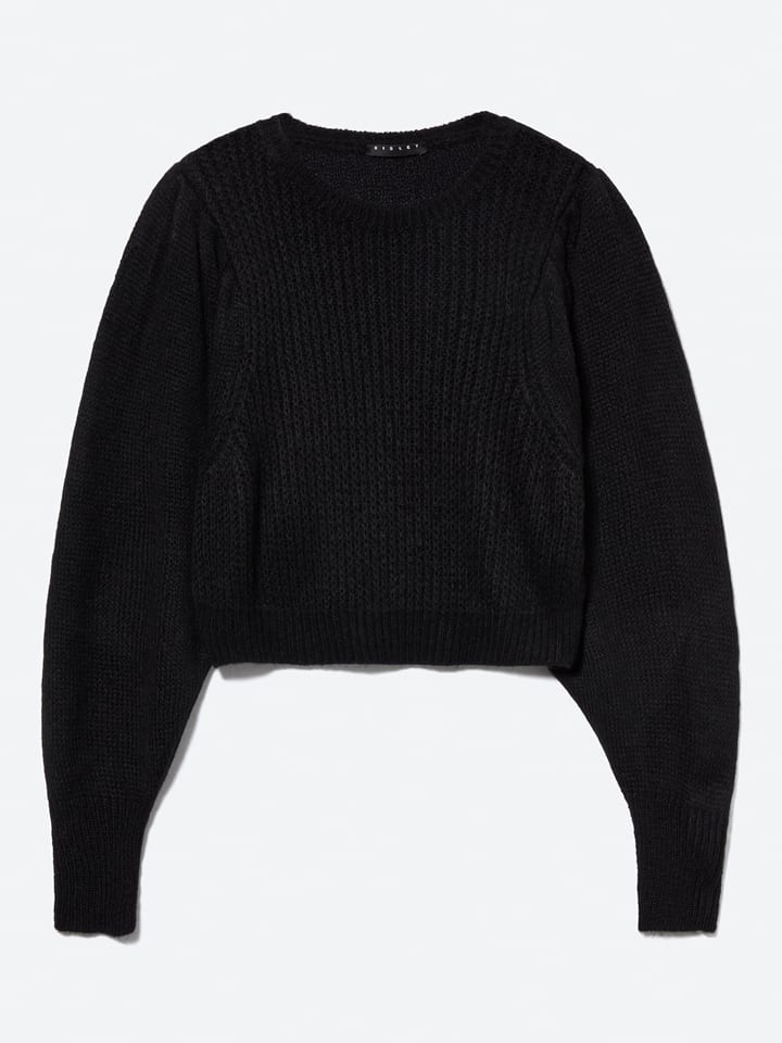 Sweatshirt in Schwarz