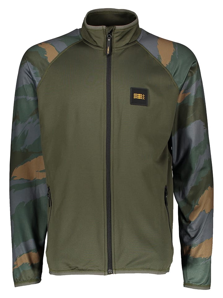 Kurtka polarowa w kolorze khaki