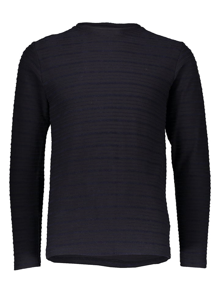 Longsleeve in Dunkelblau