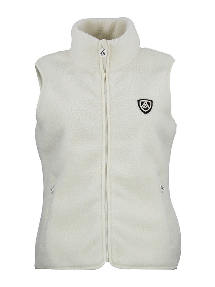 Fleeceweste "Abeille" in Creme