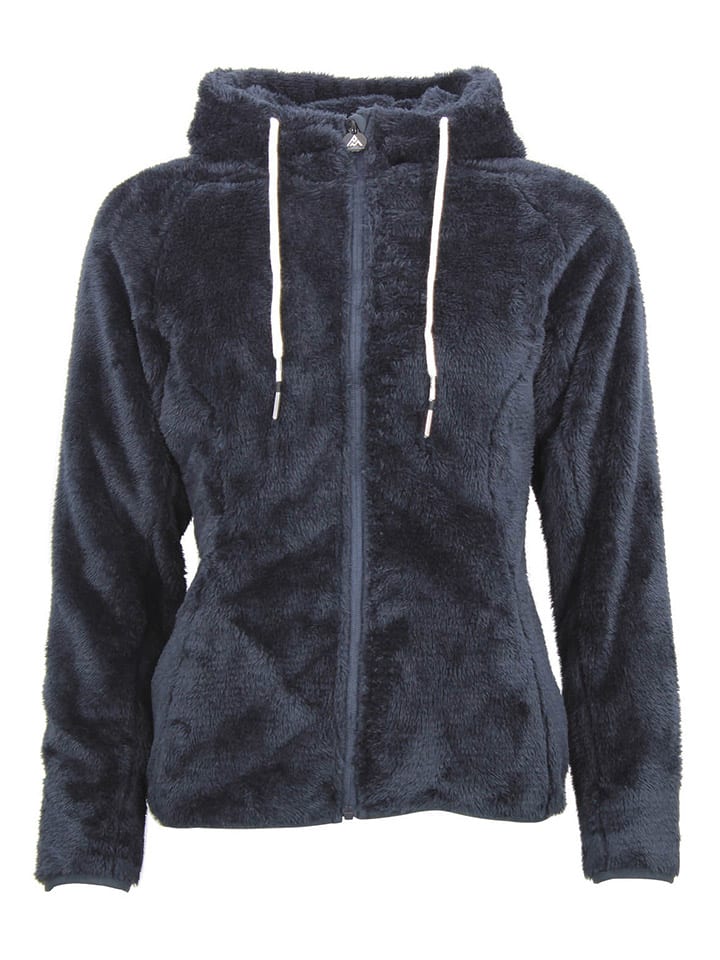 Fleecejacke "Alanzo" in Schwarz