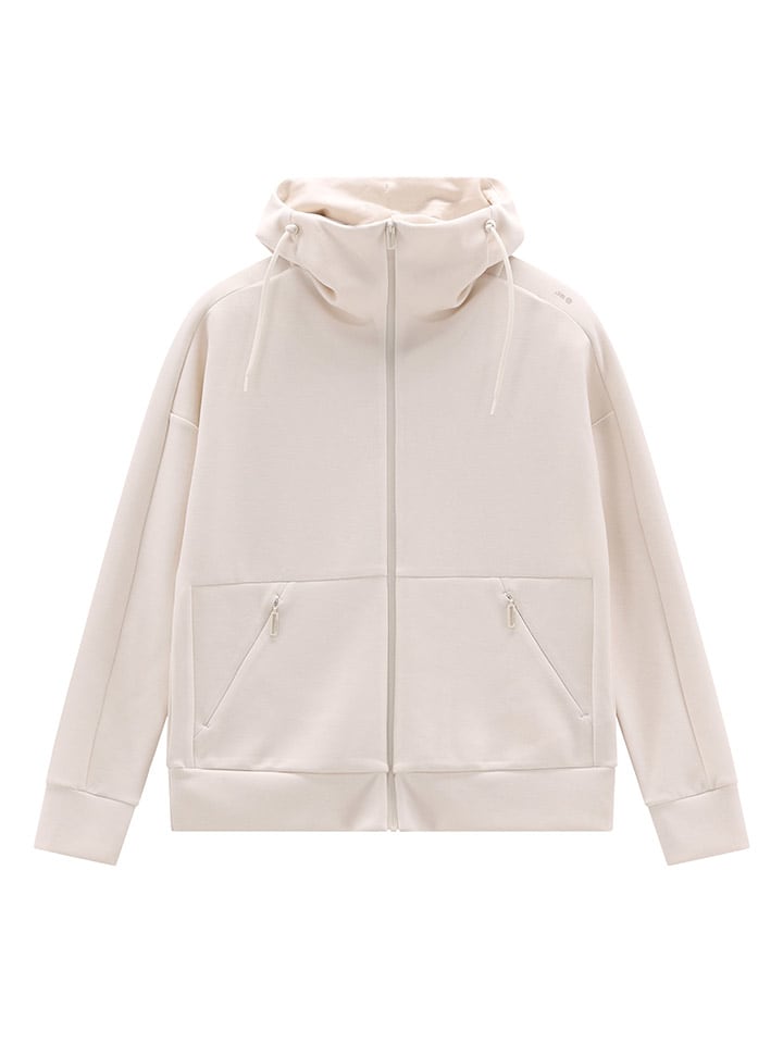 Sweatjacke "Jakarta" in Creme