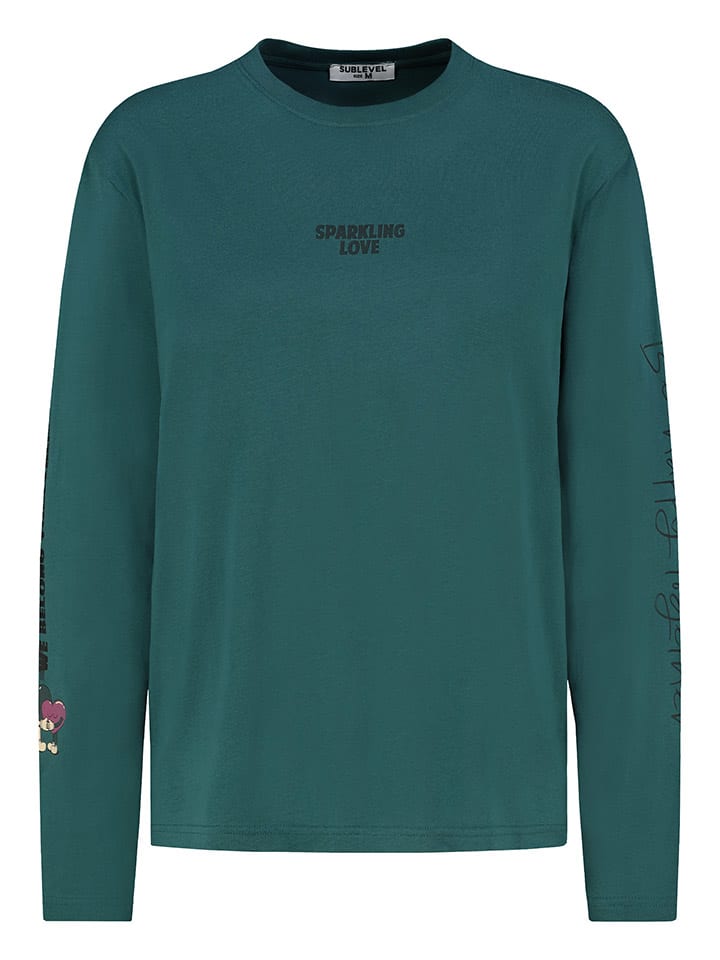 Longsleeve in Petrol