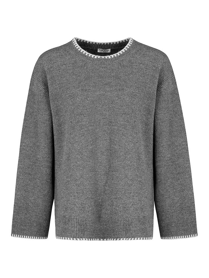 Sweter w kolorze antracytowym