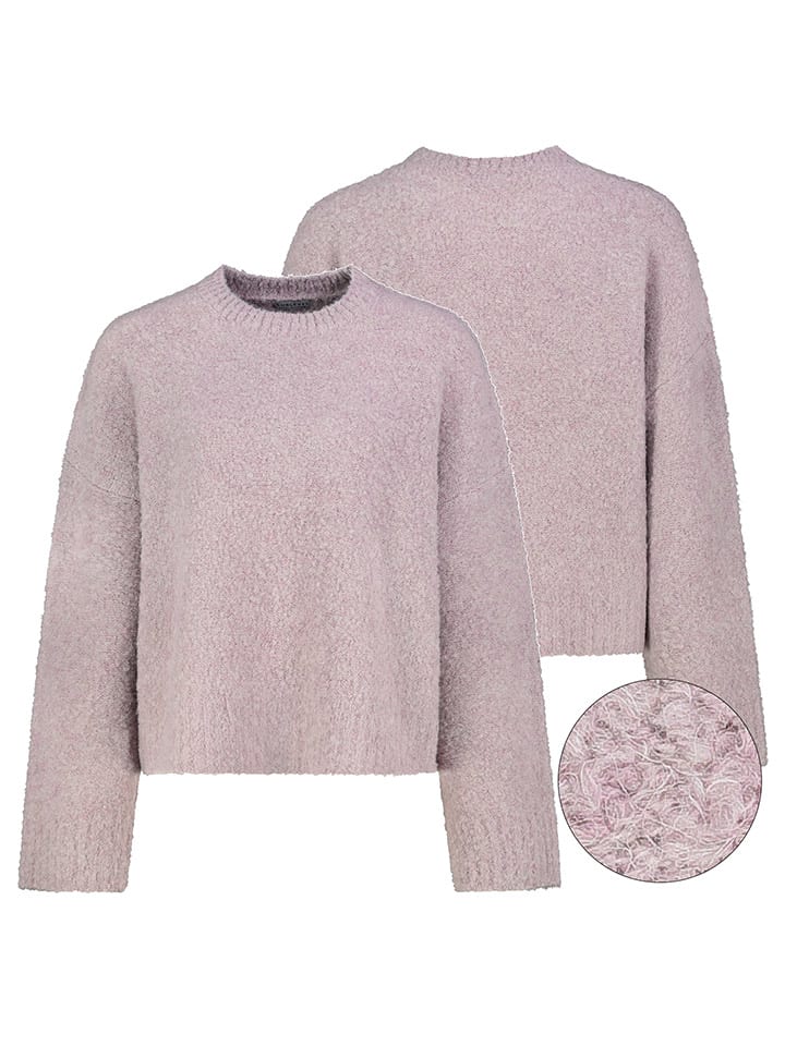 Sweter w kolorze jasnoróżowym