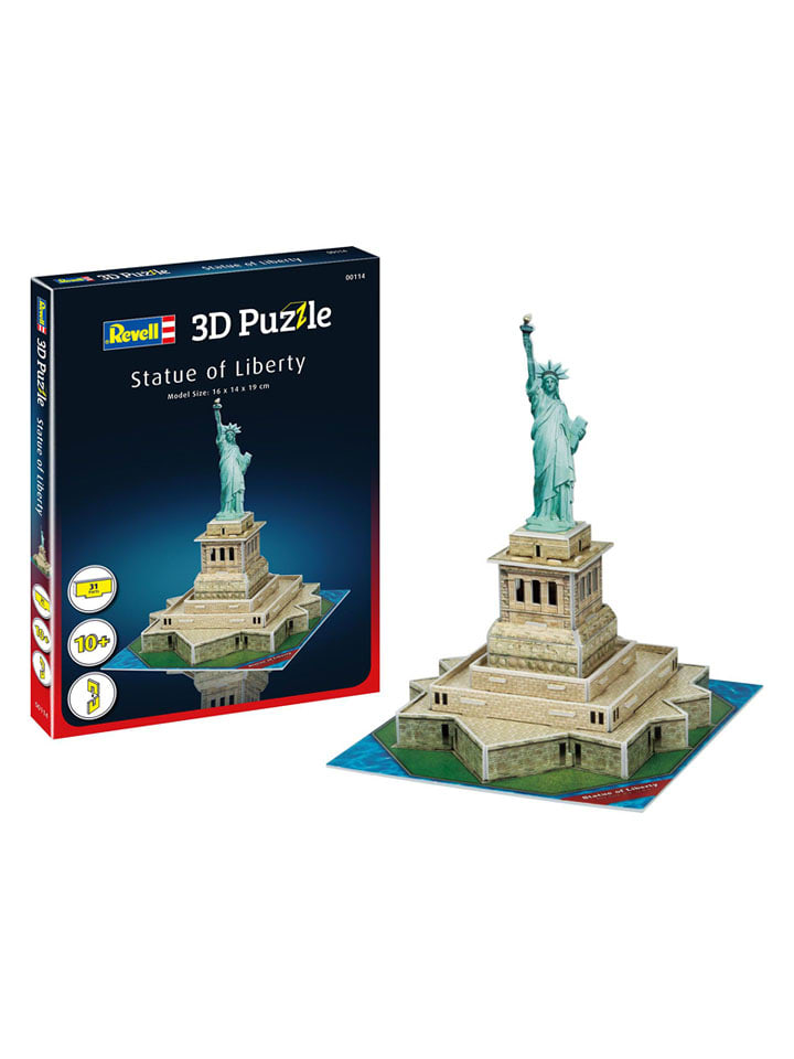31-częściowe puzzle 3D "Statue of Liberty" - 10+