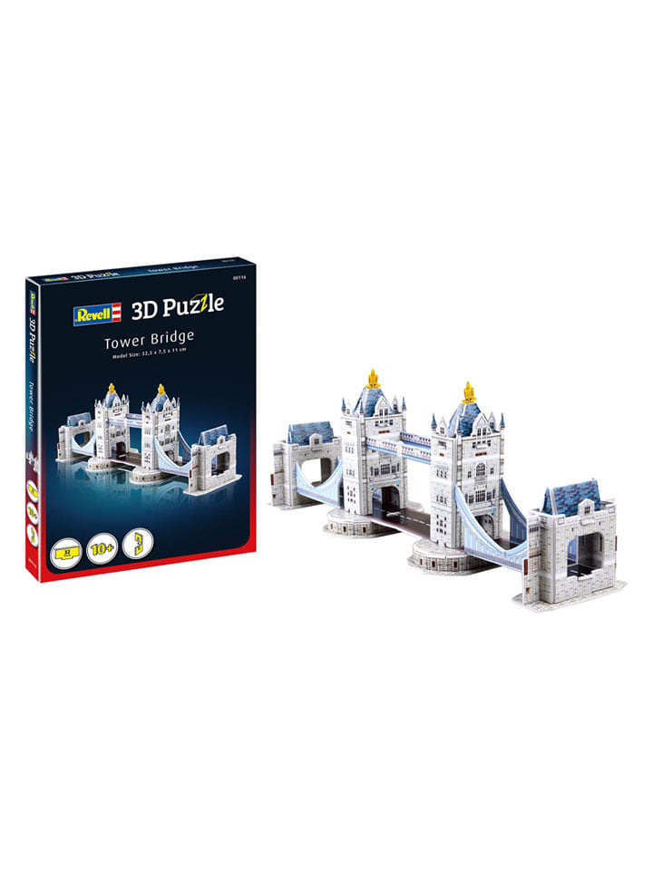 32-częściowe puzzle 3D "Tower Bridge" - 10+