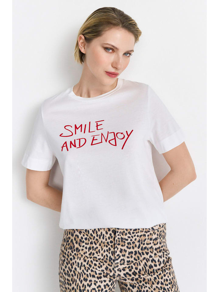 Shirt in Weiß