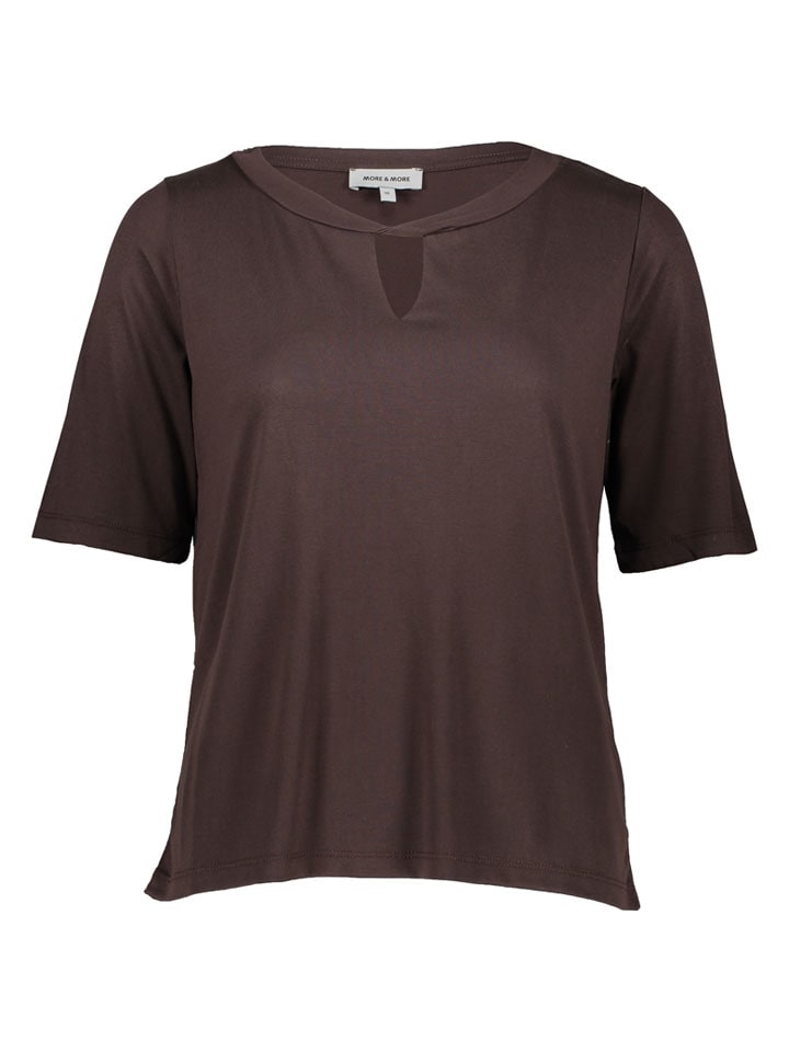 Shirt in Braun
