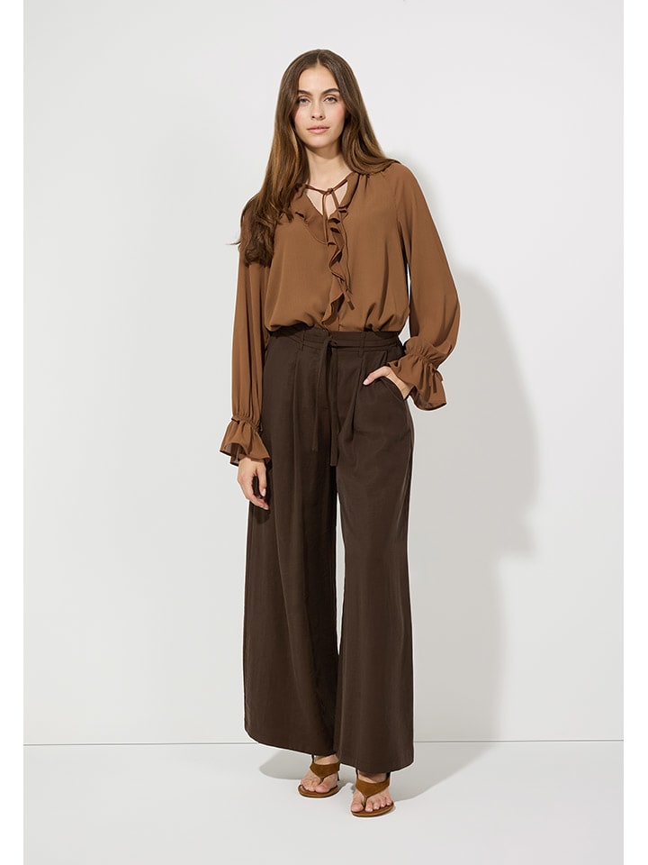Blouse lichtbruin