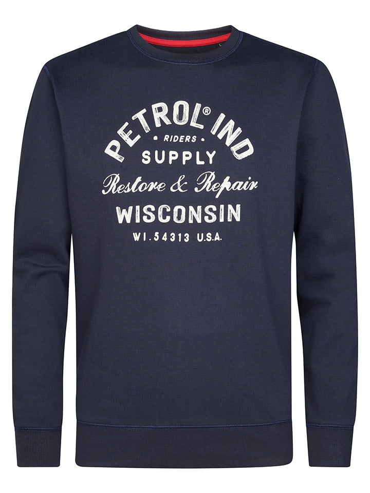 Sweatshirt in Dunkelblau