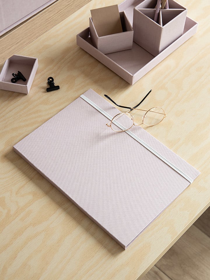 Sammelmappe "Paulina" in Rosa - DIN-A4