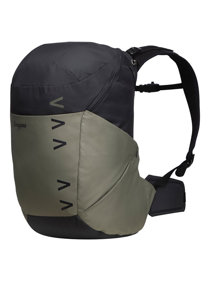 Rucksack " Vaagaa Daypack 26 S/M" in Khaki/ Schwarz - (B)26 x (H)46 x (T)25 cm