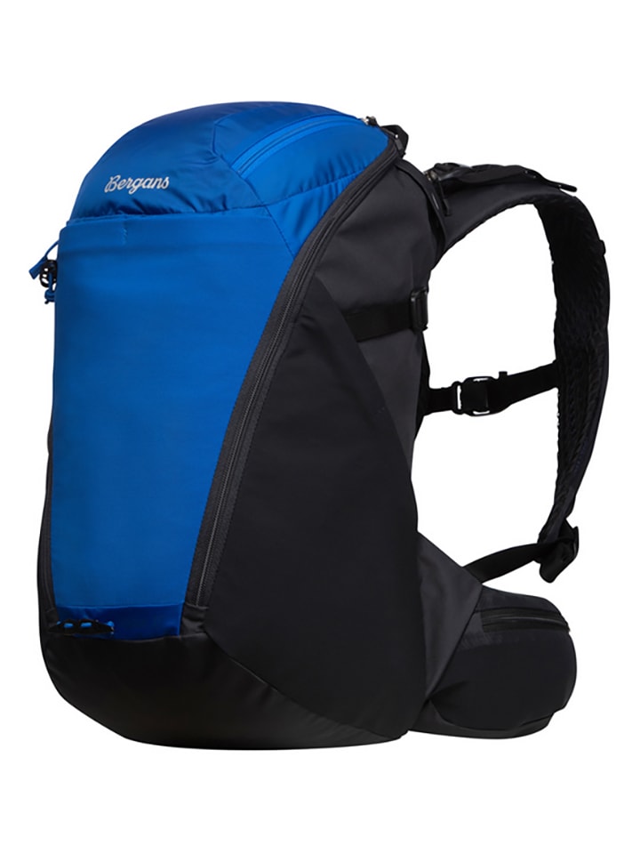 Plecak "Rabot Daypack 27 S/M" w kolorze czarno-niebieskim - 24 x 49 x 20 cm
