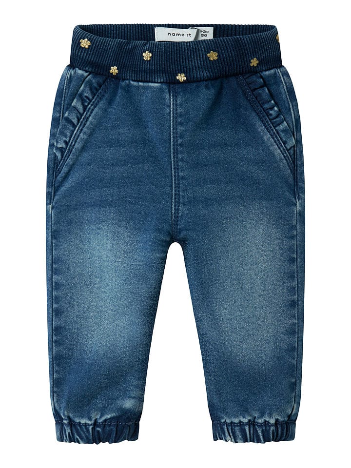 Jeans "Rose" in Blau