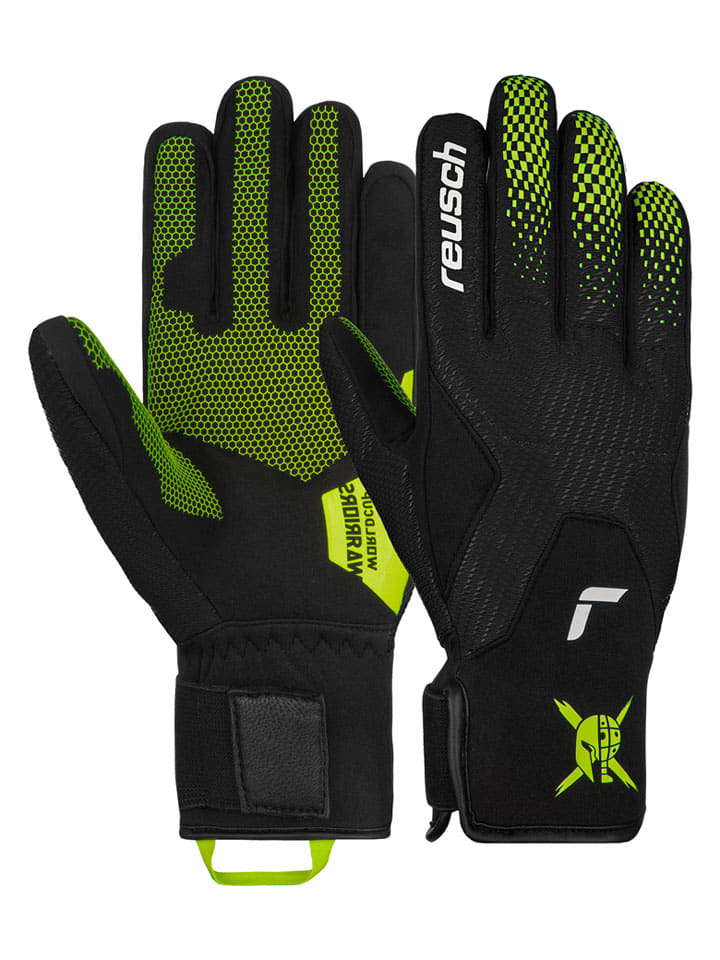 Rękawiczki funkcyjne "Worldcup Warrior Speedline" w kolorze czarno-zielonym