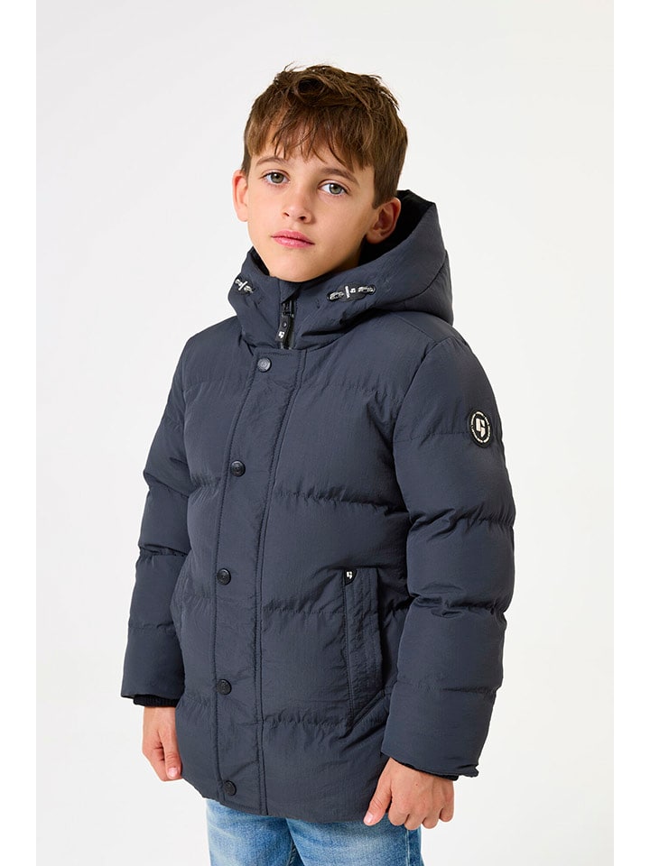 Steppjacke in Dunkelblau