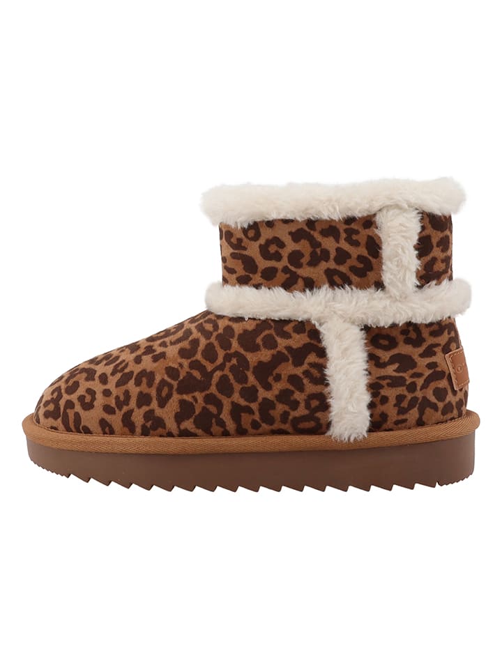 Boots lichtbruin/zwart