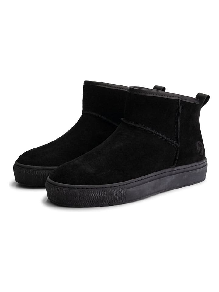 Leren boots zwart