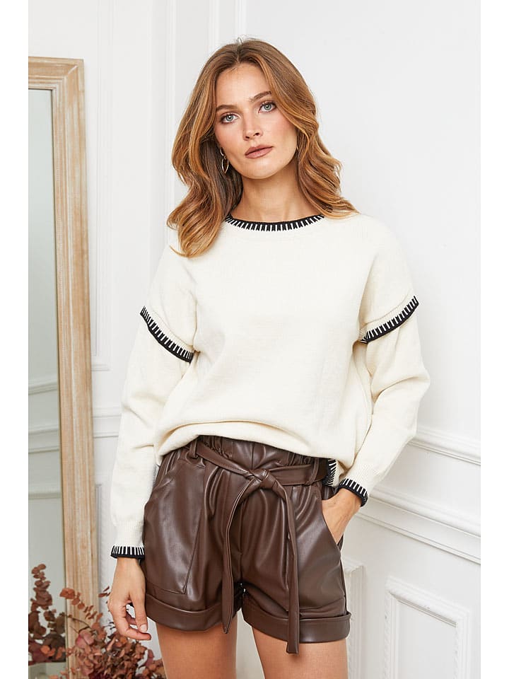 Pullover "Brami" in Creme