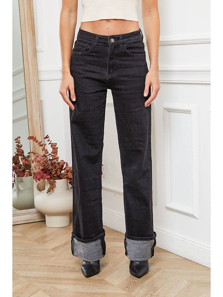 Jeans "Djunia" - Comfort fit - in Anthrazit