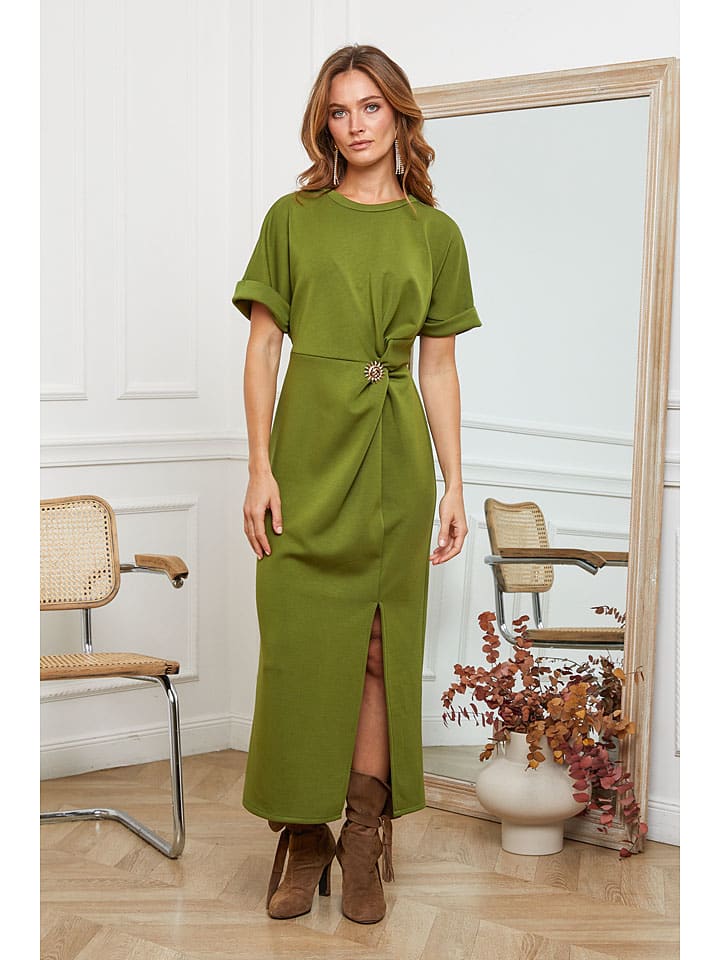 Kleid "Orgeval" in Grün