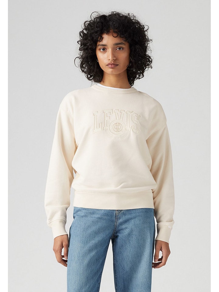 Bluza w kolorze kremowym