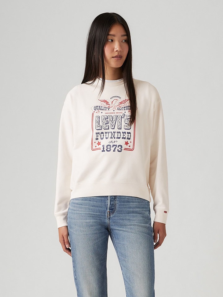 Bluza w kolorze kremowym