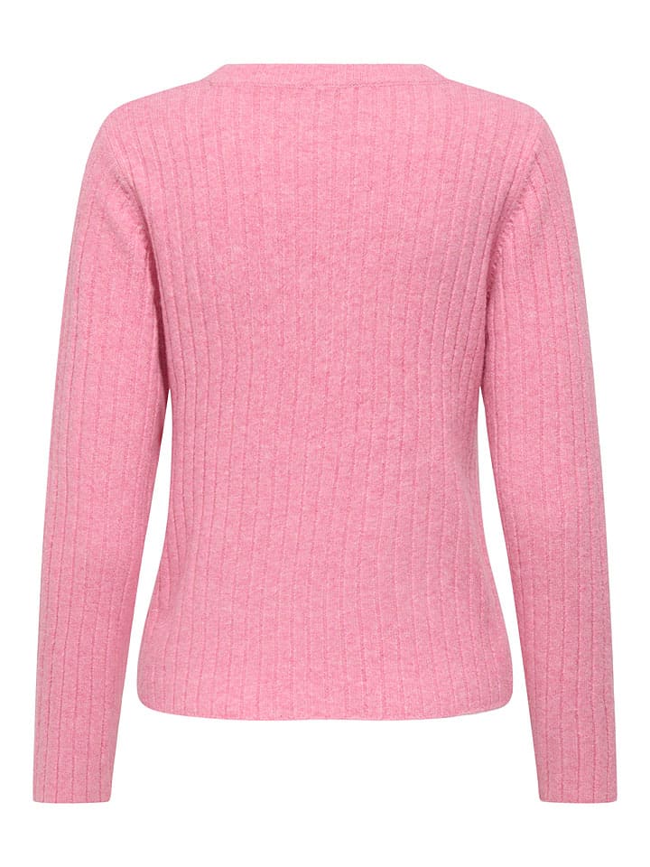 Sweter w kolorze jasnoróżowym
