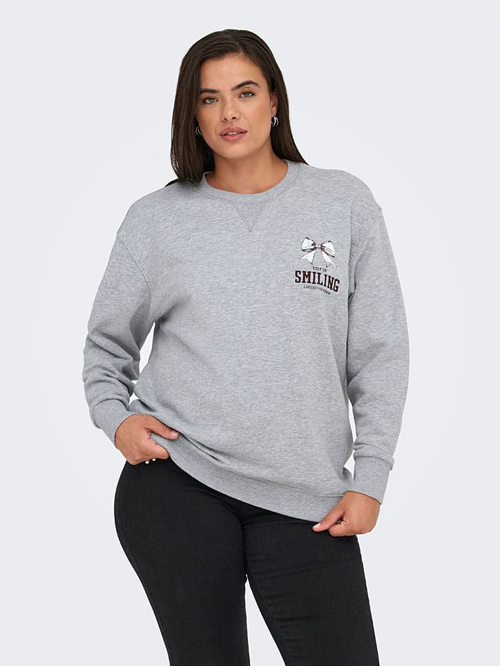 Sweatshirt in Grau