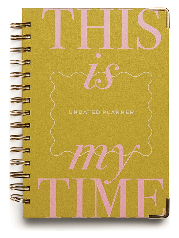 Planner "My Time" kaki - (L)21 x (B)16 cm