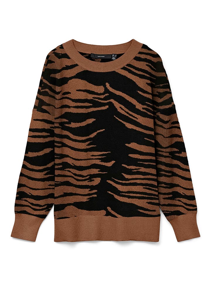 Pullover in Hellbraun