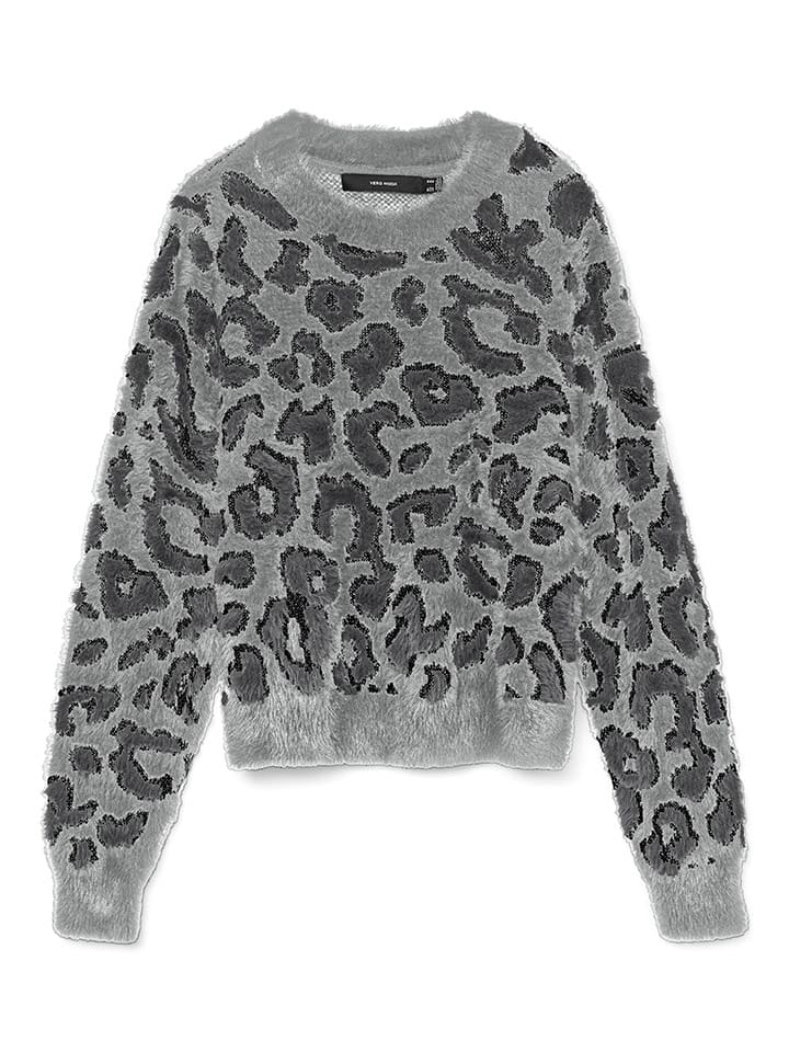 Sweter w kolorze szarym