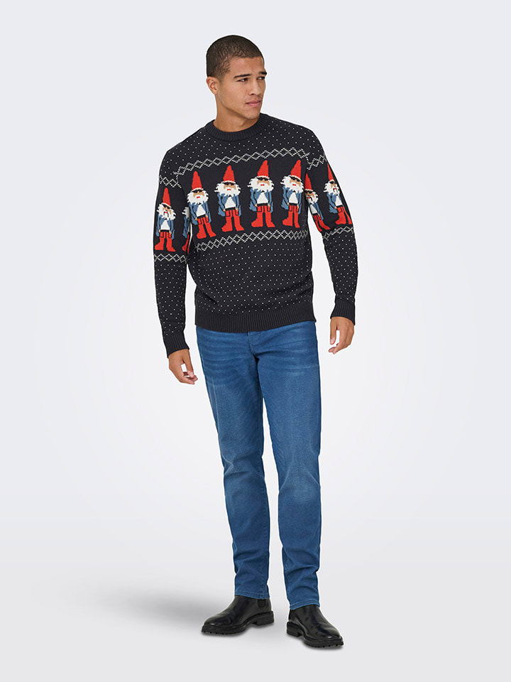 Sweter w kolorze czarnym