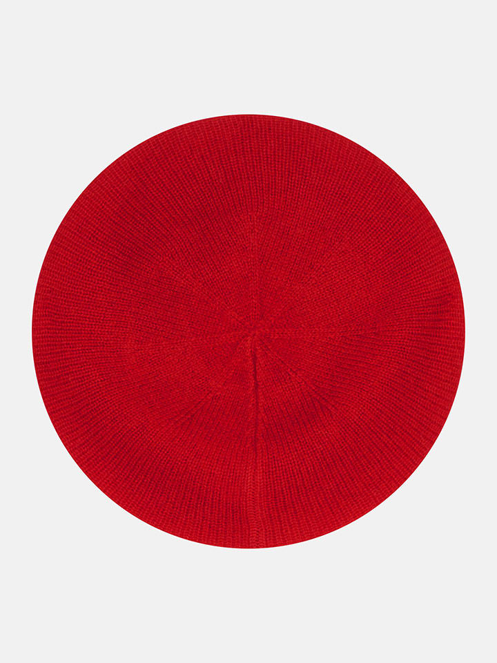 Kasjmieren muts "Paris" rood