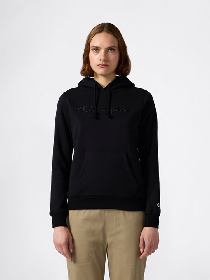 Hoodie in Schwarz