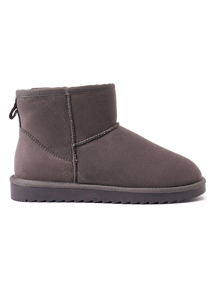 Enkelboots "Marina" grijs