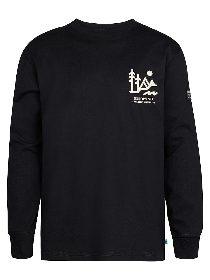 Longsleeve in Schwarz