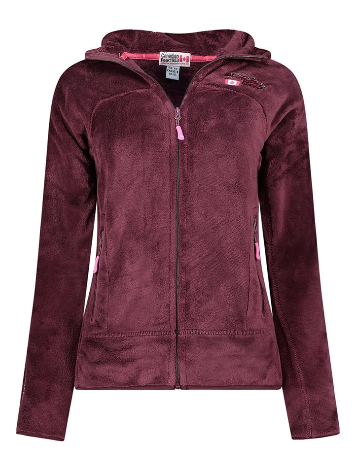 Fleecejacke "Upaloodeak" in Bordeaux