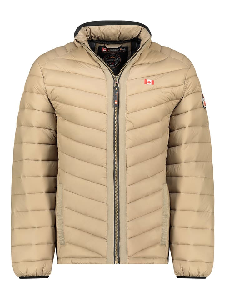 Steppjacke "Carliteak" in Beige