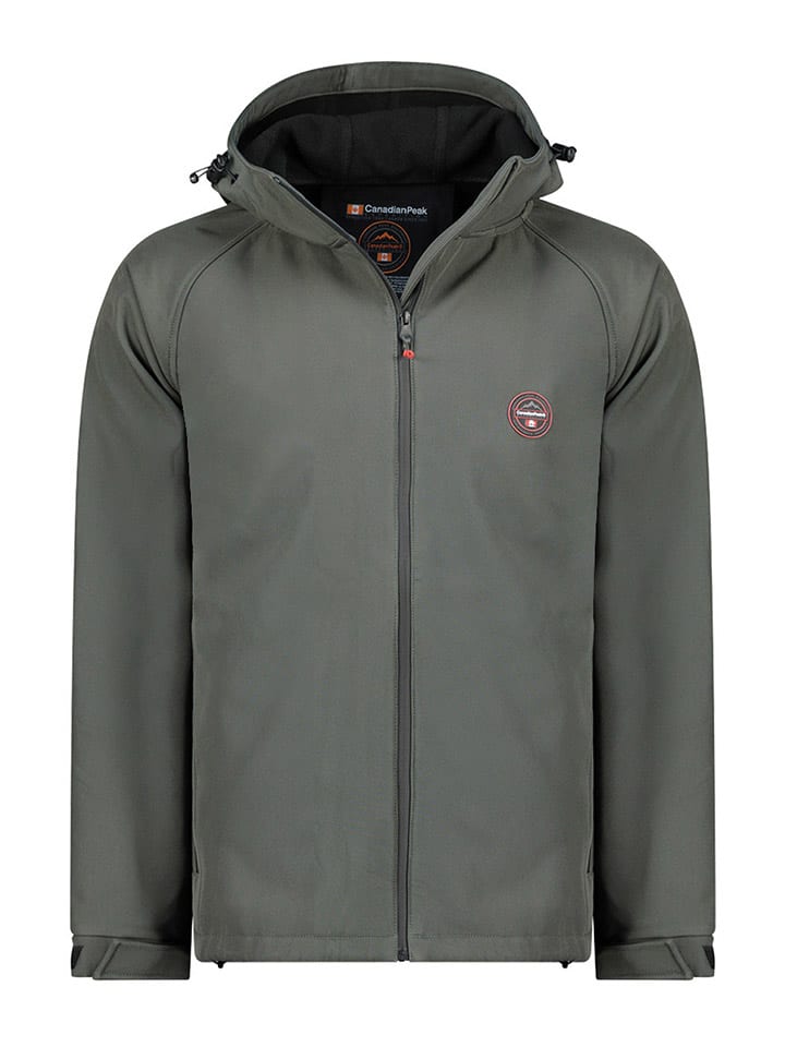 Softshelljacke "Tamigobadgeak" in Grau
